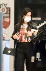 CAMILA CABELLO Shopping at Adam and Eve Store in West Hollywood 01/20/2022