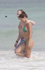CAMILA KENDRA in Bikini at a Beach in Tulum 01/05/2022