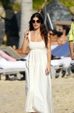 CAMILA MORRONE and Leonardo Dicaprio Out Shopping in St. Barts 01/03/2022