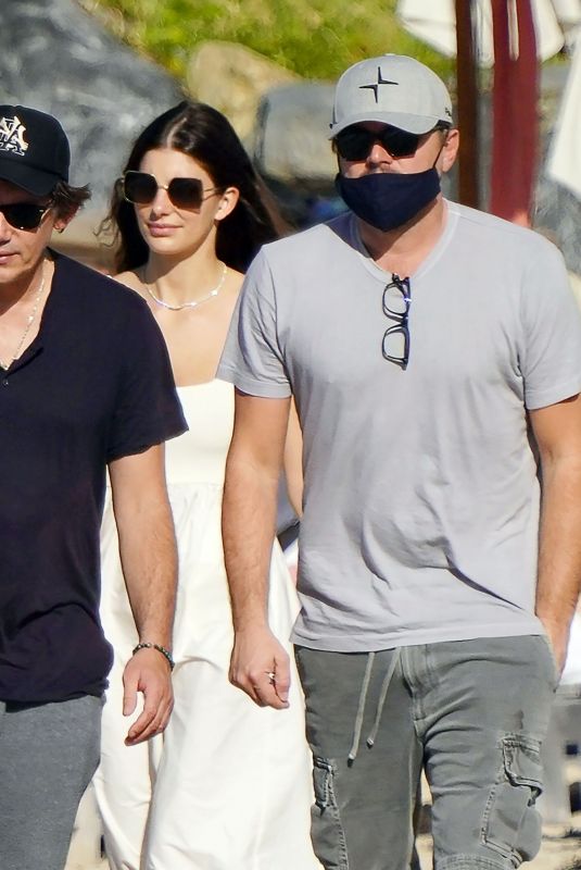 CAMILA MORRONE and Leonardo Dicaprio Out Shopping in St. Barts 01/03/2022