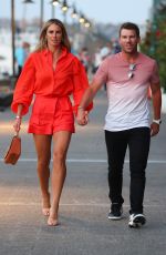 CANDICE WARNER Out at Dinner Date at Kingsleys in Woolloomooloo 01/03/2022