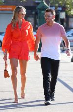 CANDICE WARNER Out at Dinner Date at Kingsleys in Woolloomooloo 01/03/2022