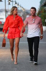 CANDICE WARNER Out at Dinner Date at Kingsleys in Woolloomooloo 01/03/2022