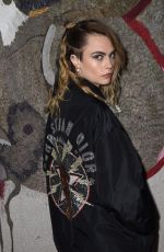 CARA DELEVINGNE at Dior Haute Couture Spring/Summer 2022 Show at Paris Fashion Week 01/24/2022