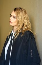 CARA DELVINGNE Arrivves at Dior Show at Paris Fashion Week 01/24/2022
