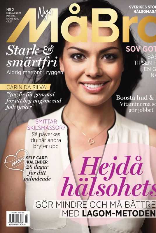 CARIN DA SILVA for Ma Bra Magazine, Sweden 01/18/2022