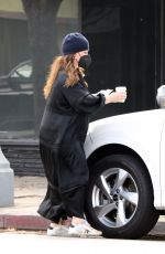 CARNIE WILSON Out for Coffee in Los Angeles 01/19/2022