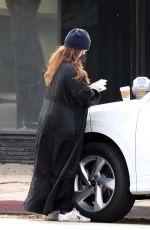 CARNIE WILSON Out for Coffee in Los Angeles 01/19/2022