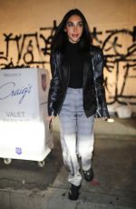 CHANTTEL JEFFRIES Out for Dinner at Craig