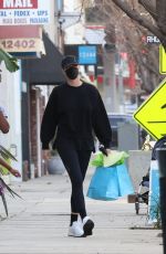 CHARLIZE THERON Out Shopping in Studio City 01/21/2022
