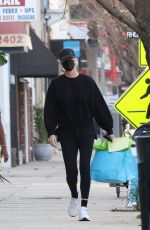 CHARLIZE THERON Out Shopping in Studio City 01/21/2022