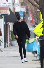 CHARLIZE THERON Out Shopping in Studio City 01/21/2022
