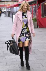 CHARLOTTE HAWKINS Arrives at Global Studios in London 01/28/2022