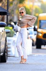 CHARLOTTE MCKINNEY Out and About in Los Angeles 01/26/2022