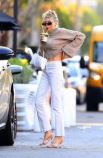 CHARLOTTE MCKINNEY Out and About in Los Angeles 01/26/2022