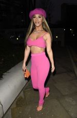 chelsee healey at Hairchoice Event at Menagerie in Manchester 01/30/2022