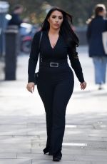 CHLOE BROCKETT at Celebs Go Dating TV Show Filming in London 01/10/2022