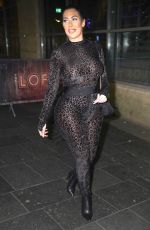 CHLOE FERRY Night Out in Newcastle 01/29/2022