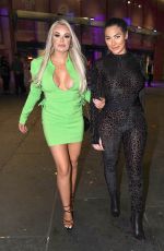 CHLOE FERRY Night Out in Newcastle 01/29/2022