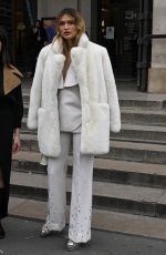 CHLOE LECAREUX at Stephane Rolland Show at Paris Fashion Week 01/25/2022