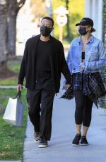 CHRISSY TEIGEN and John Legend Arrives at a Spa in Beverly Hills 01/11/2022