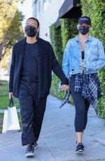 CHRISSY TEIGEN and John Legend Arrives at a Spa in Beverly Hills 01/11/2022