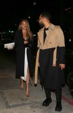 CHRISSY TEIGEN and John Legend at Mother Wolf Italian Restaurant in Los Angeles 02/13/2022