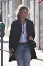 CHRISSY TEIGEN and John Legend Out for Lunch in Los Angeles 01/22/2022