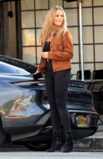 CHRISSY TEIGEN Out for Lunch at Joan
