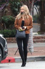 CHRISSY TEIGEN Out for Lunch at Joan