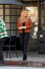 CHRISSY TEIGEN Out for Lunch at Joan