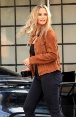 CHRISSY TEIGEN Out for Lunch at Joan