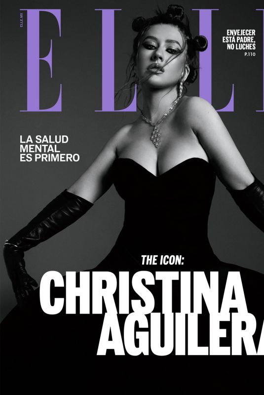 CHRISTINA AGUILERA for Elle Magazine, Mexico February 2022