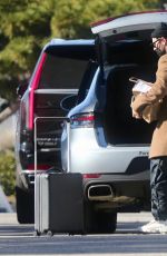 CHRISTINA MILIAN Arrives Back from a New Years Day Trip to Las Vegas 01/02/2022