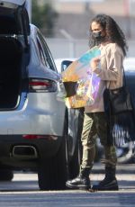 CHRISTINA MILIAN Arrives Back from a New Years Day Trip to Las Vegas 01/02/2022