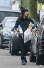 CHRISTINE LAPMARD Clean Out Her Bentley in London 01/27/2022