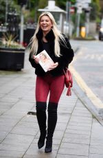 CHRISTINE MCGUINNESS Out in Alderley Edge in Cheshire 01/06/2022
