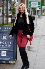 CHRISTINE MCGUINNESS Out in Alderley Edge in Cheshire 01/06/2022