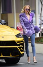 CHRISTINE QUINN Out and About in West Hollywood 01/19/2022