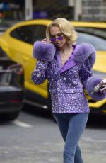 CHRISTINE QUINN Out and About in West Hollywood 01/19/2022