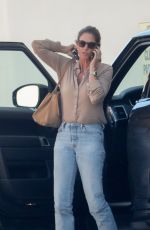 CINDY CRAWFORD at La Jolie Beauty Salon in Beverly Hills 01/06/2022