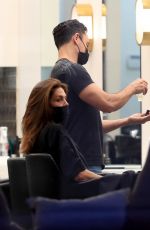CINDY CRAWFORD at La Jolie Beauty Salon in Beverly Hills 01/06/2022