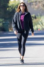 CINDY CRAWFORD Out Hiking in Malibu 01/09/2022