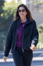 CINDY CRAWFORD Out Hiking in Malibu 01/09/2022