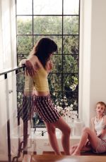 CLARA MATHILDE and ESTER-ROSE MCGREGOR at a Photoshoot, January 2022