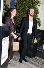 CLAUDIA SULEWSKI Leaves a Spotify Party in Hollywood 01/27/2022