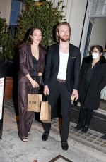 CLAUDIA SULEWSKI Leaves a Spotify Party in Hollywood 01/27/2022
