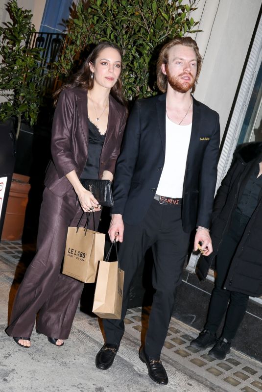 CLAUDIA SULEWSKI Leaves a Spotify Party in Hollywood 01/27/2022