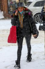 CORINNE OLYMPIOS Out Shopping on New Year