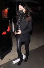 COURTENEY COX and JENNIFER MEYER Out for Dinner at Giorgio Baldi in Santa Monica 01/20/2022